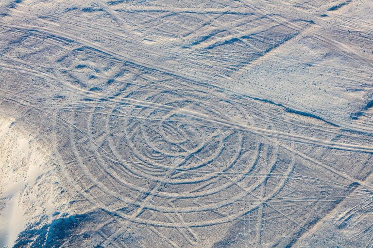 Obří spirála na planině Nazca. FOTO: Diego Delso / Creative Commons / CC BY-SA 4.0