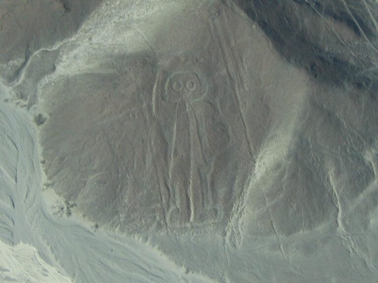 V Nazca je kresba zvaná Astronaut. FOTO: Raymond Ostertag / Creative Commons / CC BY-SA 3.0