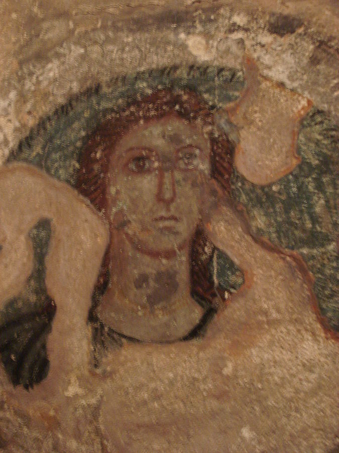 Řecká freska zobrazující bohyni Démétér. FOTO: Sovenok212 / Creative Commons / CC BY-SA 3.0