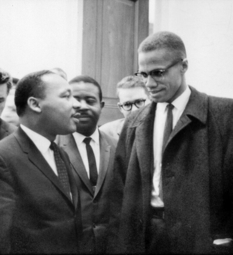 Martin Luther King a Malcolm X