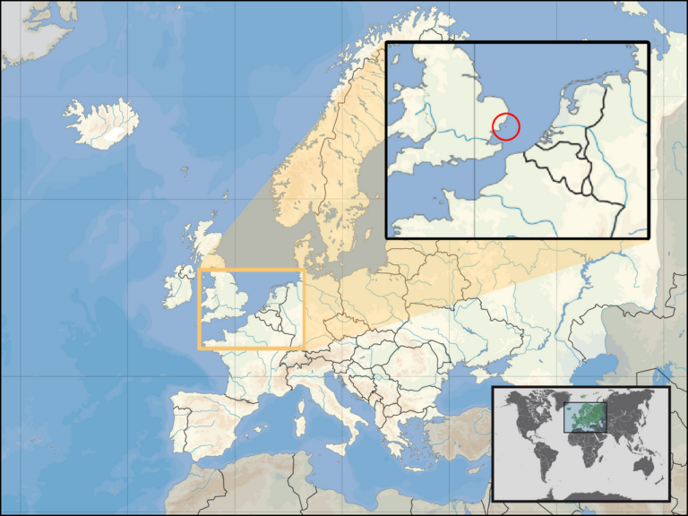 Přibližně v těchto místech se nachází ostrov sealand...