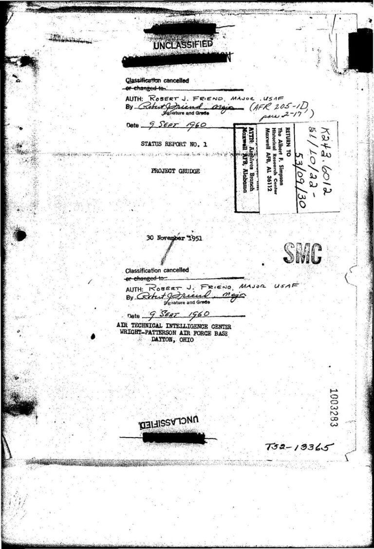 Projekt Blue Book. Stojí i za několika úmrtími?