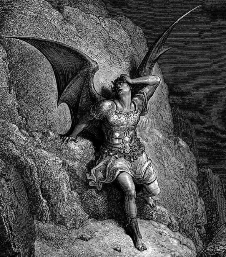 Vyobrazení Satana