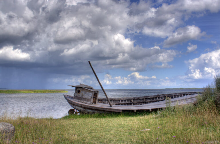 Pobřeží estonského ostrova Saaremaa