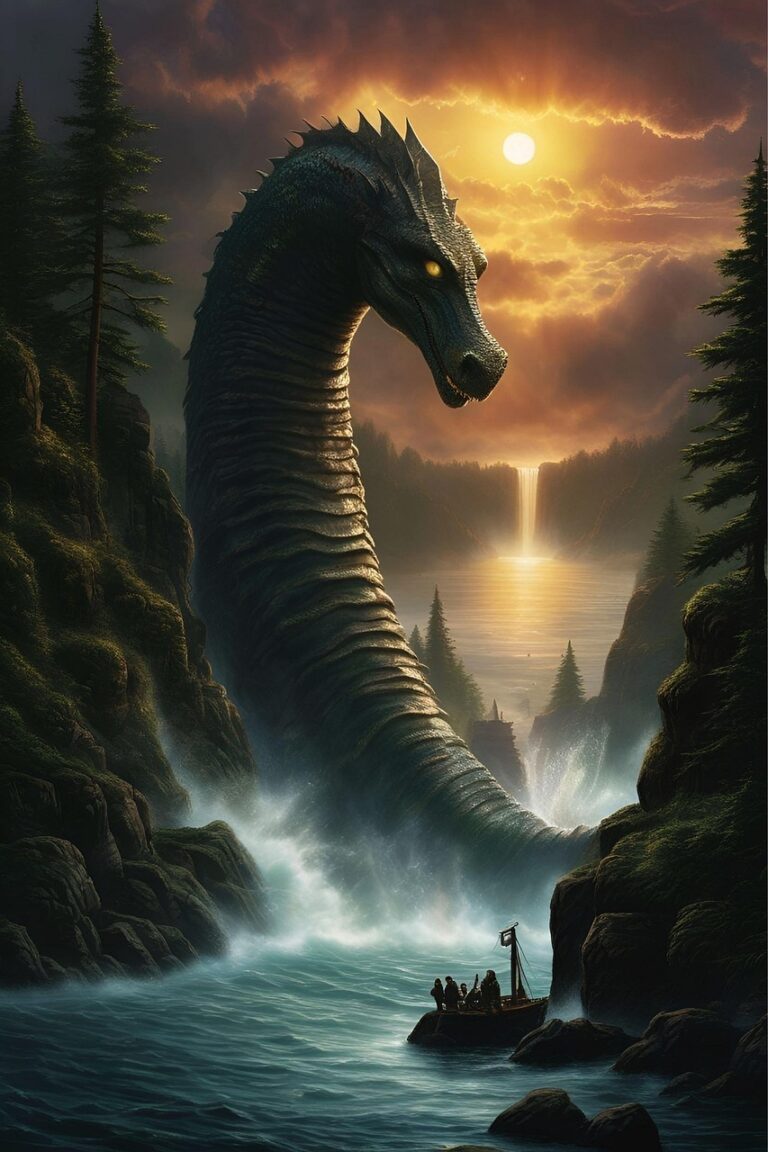 V minulých staletích si s příšerou lidé užij své. Nyní se dle výpovědí zmenšila a je plachá...
