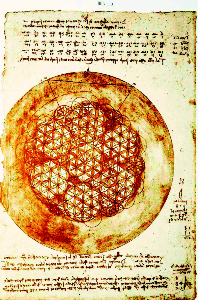 Dokonalý esoterický a geometrický symbol složený ze 13 a více kruhů, které mají stejný průměr a vzájemně se protínají.