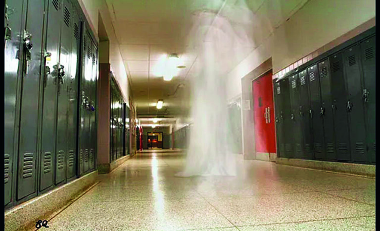 Campianův duch údajně střeží skrytý jezuitský poklad v Klementinu.