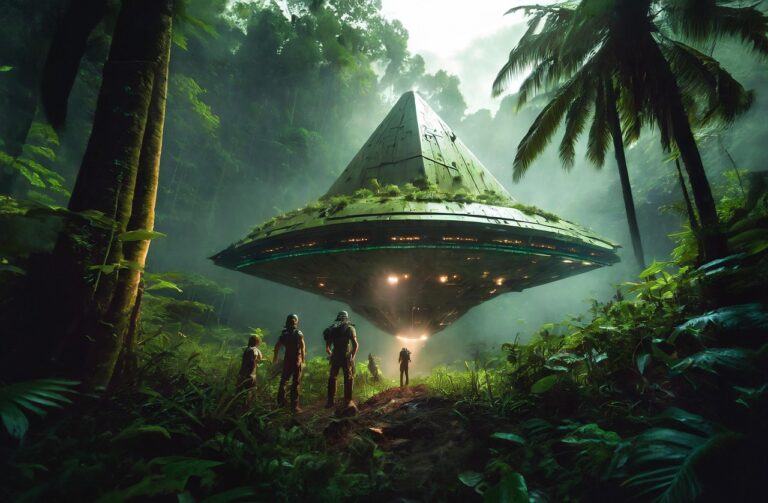 Legenda vypráví o návštěvě mimozemšťanů, kteří Mayům předali své znalosti a pomohli jim budovat velkolepá města...