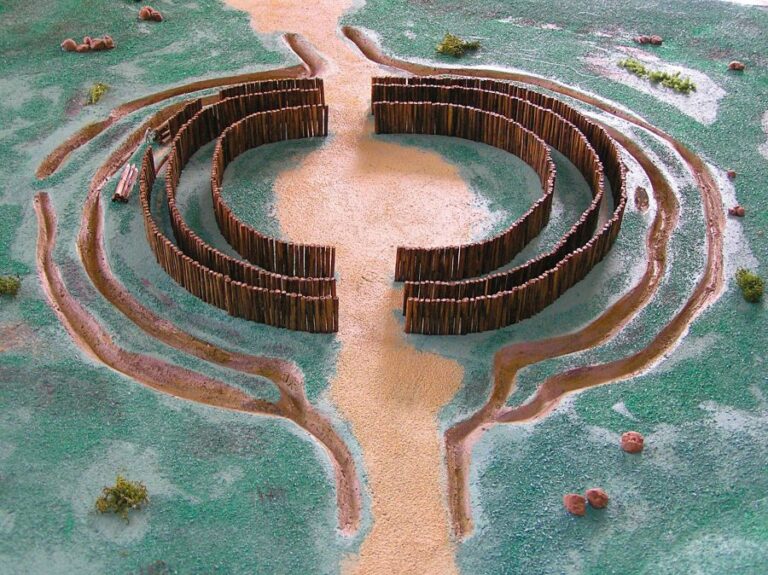 Mezinárodně známý rondel u Svodína s přesností mapuje pohyb Měsíce.