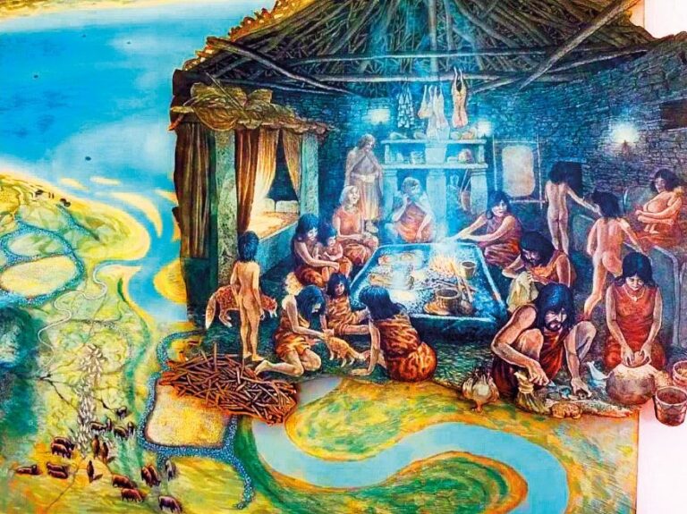 Proč žili dávní lidé na tak odlehlém místě? Bylo to snad kvůli jejich náboženství? Foto: De Lumley/M. A. . néandertalisation (2018 Les restes humains fossiles de la grotte du Lazaret) Nice/Alpes-Maritimes/France