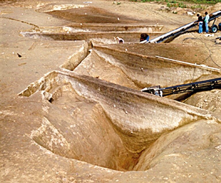Je umístění Těšeticko-kyjovického rondelu náhodné, nebo stavitelé věděli přesně, co dělají? Foto: Antiquity Journal