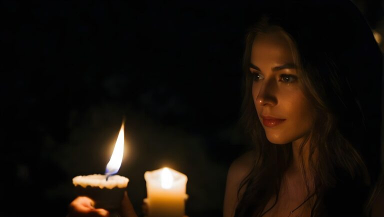 Ve světle svíčky se objevil nečekaný návštěvník. Foto: Pixabay