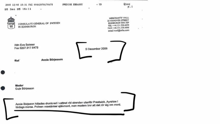 Prohlášení o sebevraždě.