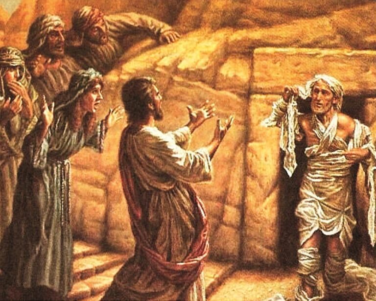 Byl Lazar pouze v hlubokém bezvědomí, nebo skutečně vstal z mrtvých.