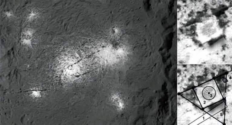 Vytvořilo objekty na asteroidu Ceres opravdu UFO?