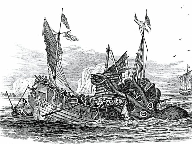 Může být kraken nebezpečím v oceánech?