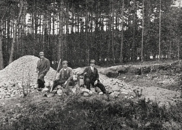 Hasíkův lom u Křepic. Foto: Reprofoto Báňský svět 4/1937 - Milan Malíček