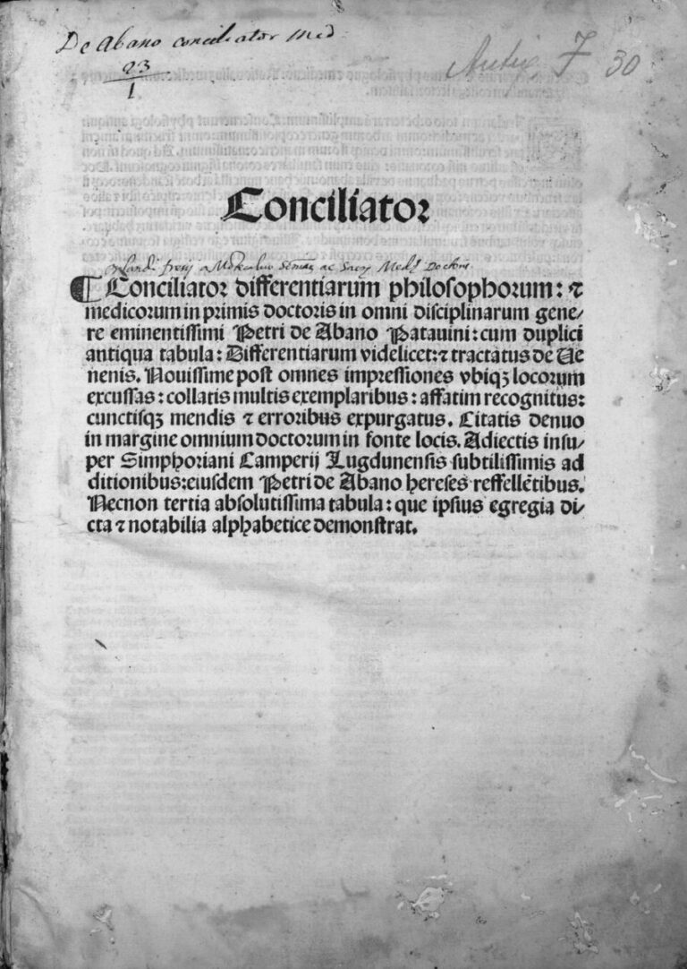 Knihy o magii byly a jsou velmi oblíbené. Na snímku Conciliator Differentiarum philosophorum et precipue medicorum. Foto: Pietro : d'Abano/Creative Commons/Public Domain