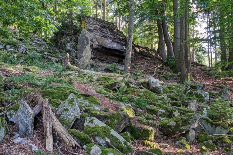 Veřejová skála má být výstupní branou pro blanické rytíře. Foto: MartinVeselka/Creative Commons/CC BY-SA 4.0