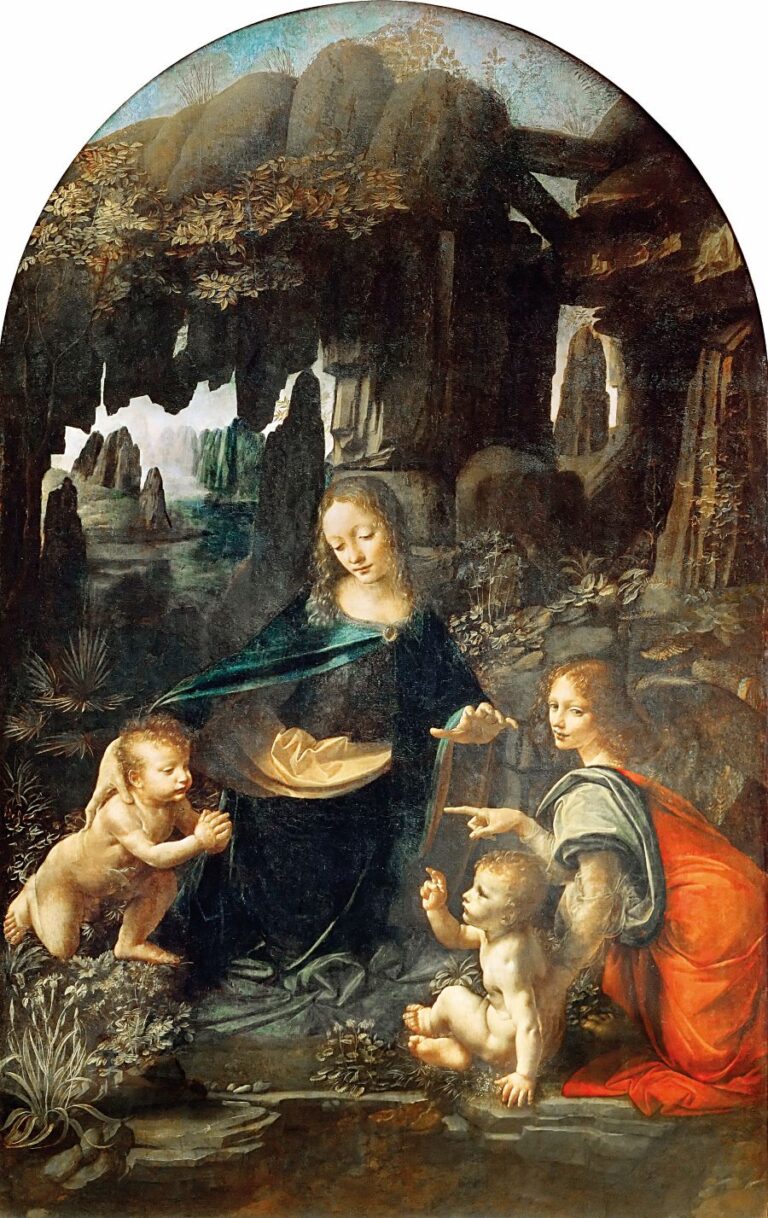 Obraz Madona ve skalách Vinci možná musel předělávat.