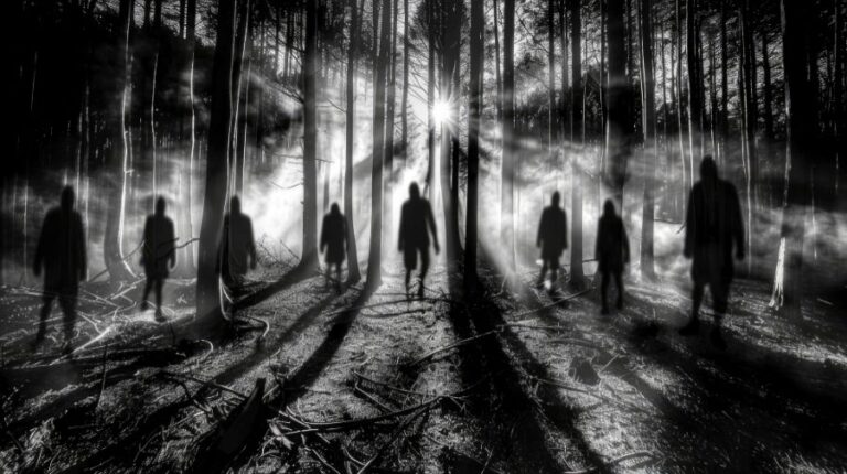Les může někdy nabídnout až děsivou atmosféru. Foto: Magnific