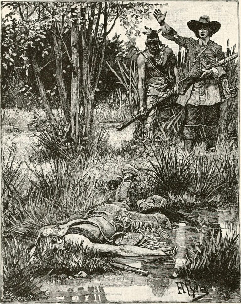 Indiánský náčelník Metacomet, známý také jako král Filip, vedl v letech 1675–1676 odpor domorodých obyvatel proti anglickým kolonistům. Pozdější legendy jeho jméno spojují s údajným prokletím Bridgewaterského trojúhelníku.