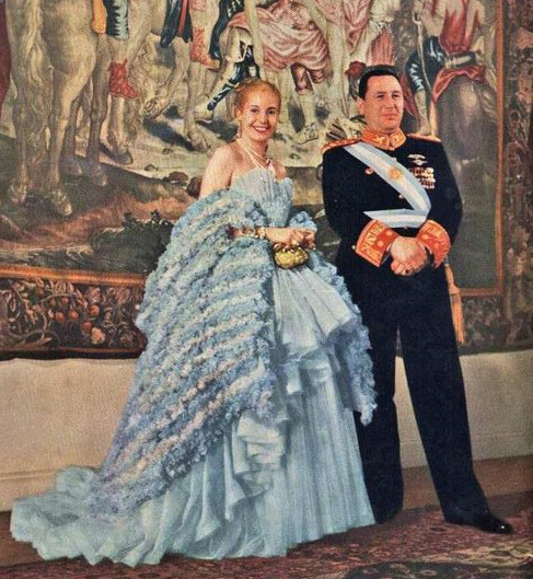 Stane se z ní druhá manželka argentinského prezidenta Juana Dominga Peróna.